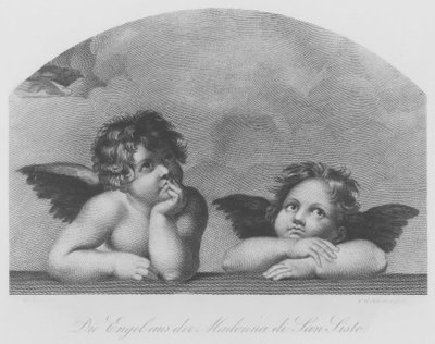 The Angels from the Sistine Madonna by Christian Gottfried Schultze